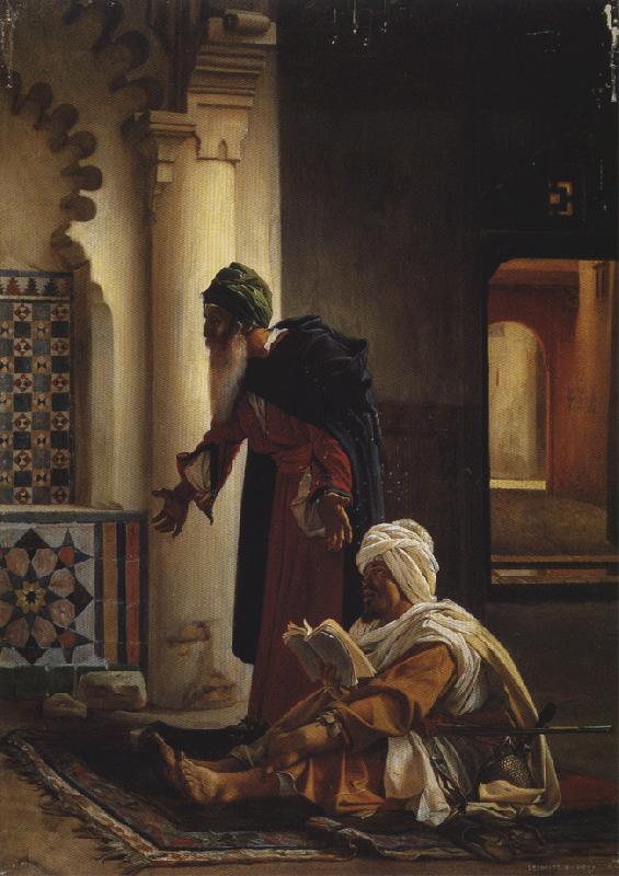 Nouy, Jean Lecomte du Arabs at Prayer oil painting picture